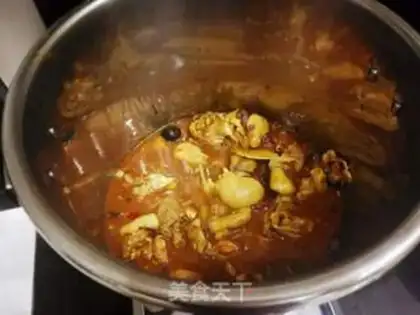 Make Red-skinned lamb step 4