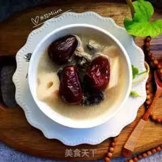Make Lian rooster soup step 7