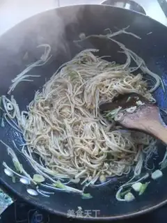 Make The golden mushroom burns Japanese tofu step 5