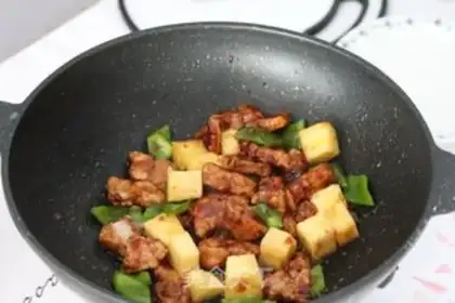 Make Pineapple crotch step 5