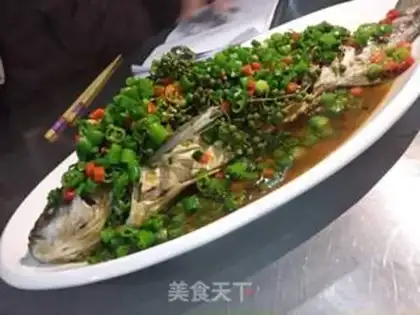 Make Fresh pepper over waterfish step 2