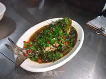 Make Fresh pepper over waterfish step 3