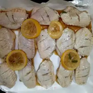 Make Black pepper, lemon wings step 3