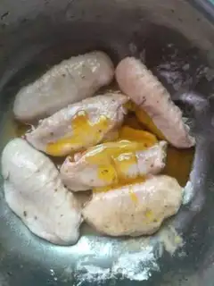 Make Salt chicken wings step 2