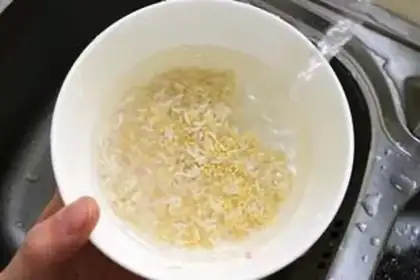 Make Rice porridge step 1