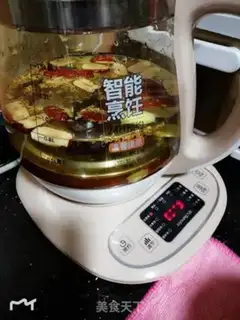 Make Cuihua ginger palm tea step 2