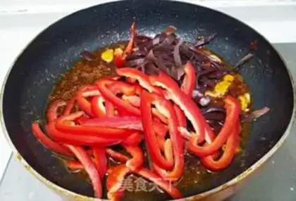 Make Sweet peppers back to the pot step 11