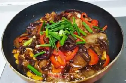 Make Sweet peppers back to the pot step 16