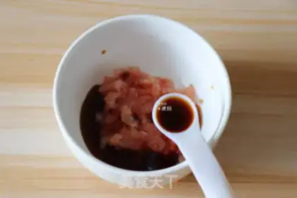 Make Sour noodles for mushroom meat step 3