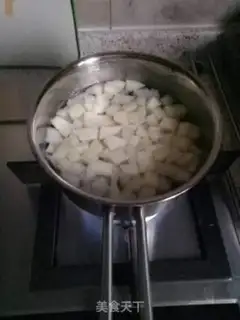 Make The fruit cake step 1
