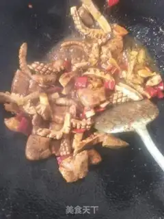 Make The liver and the waist are fried step 7