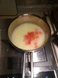 Make Tomato tori porridge step 2
