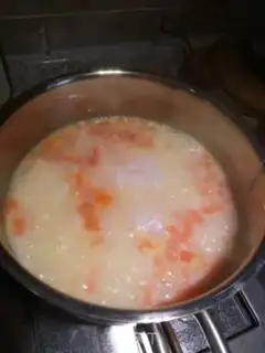 Make Tomato tori porridge step 3