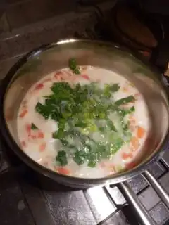Make Tomato tori porridge step 4