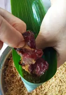 Make Meat dumplings step 4