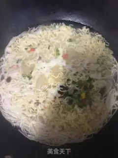 Make Soy sauced egg noodles step 4