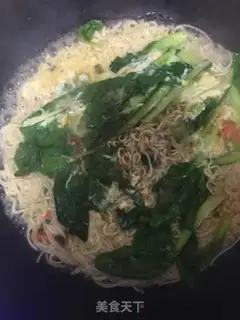 Make Soy sauced egg noodles step 7