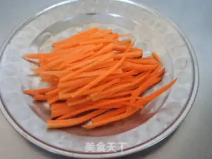 Make The rose carrot, the golden needle step 3