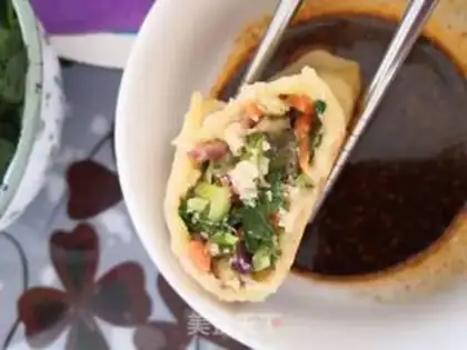 Make The groceries are clean and the dumplings are fine step 14