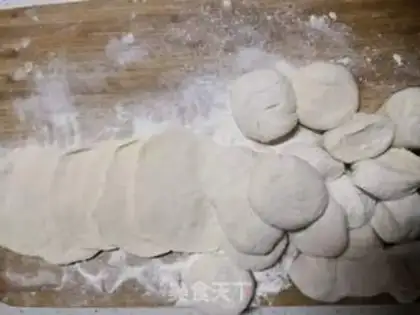 Make The radish dumplings step 4