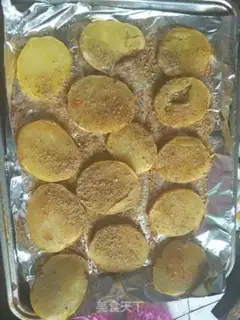 Make Cracked potato chips step 2
