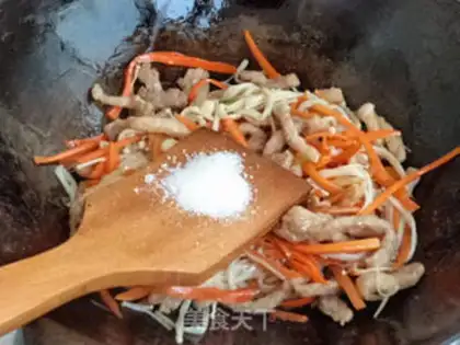 Make The rose carrot, the golden needle step 9