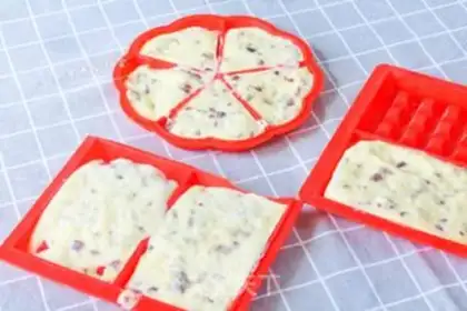Make Oatmeal yogurt waffles step 6