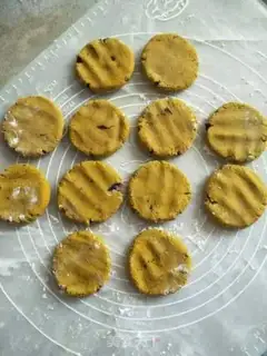 Make Pumpkin rice cake step 4