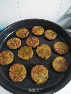 Make Pumpkin rice cake step 6