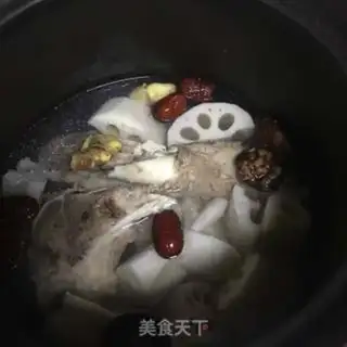 Make Lotus bone soup step 7