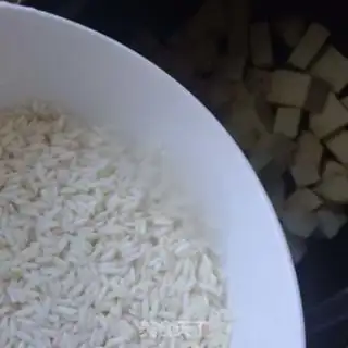 Make Potato rice congee step 2