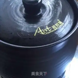 Make Potato rice congee step 5