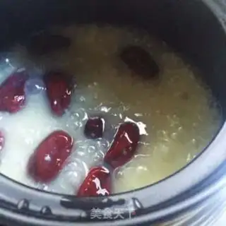 Make Potato rice congee step 7