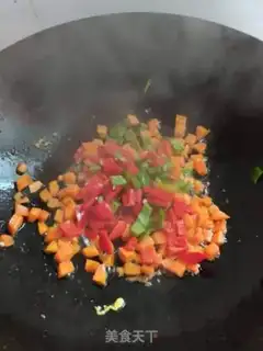 Make Egg fried rice step 3