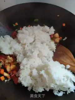 Make Egg fried rice step 5