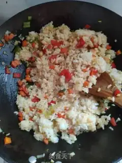 Make Egg fried rice step 6