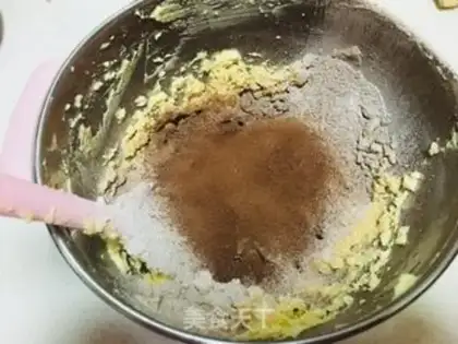 Make Chocolate pound cake step 4