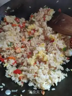 Make Egg fried rice step 8