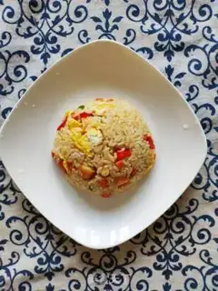 Make Egg fried rice step 9