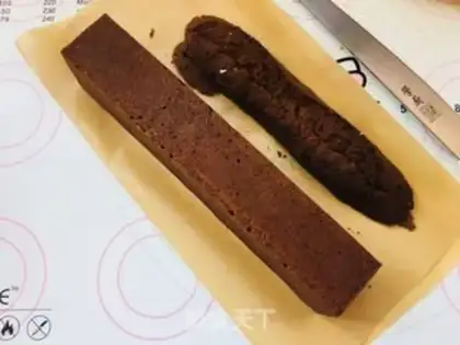 Make Chocolate pound cake step 7