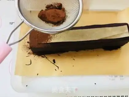 Make Chocolate pound cake step 11