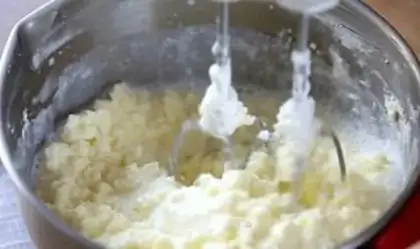 Make Homemade butter step 4