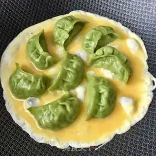 Make Eggs and dumplings step 38