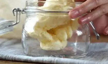 Make Homemade butter step 11