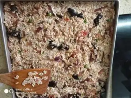 Make Cheese rice step 9