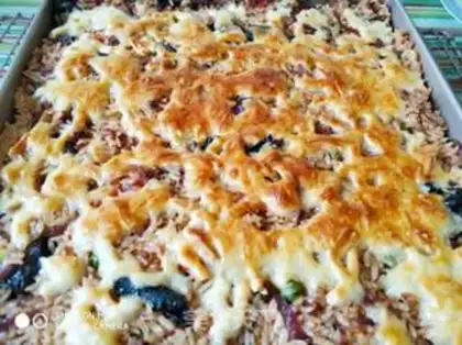 Make Cheese rice step 13