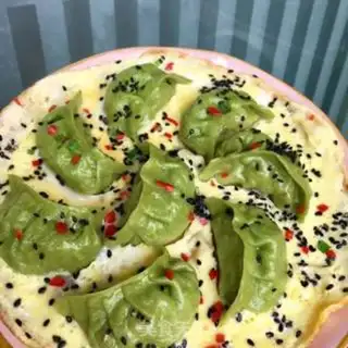 Make Eggs and dumplings step 44