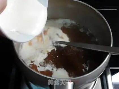 Make Milk powdered barley tea step 6