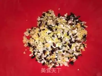 Make Blood and rice step 1