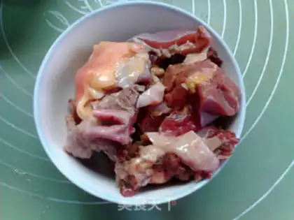 Make Frozen chicken step 1